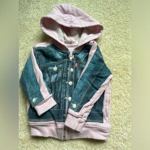 Levi’s Zip Up Hoodie - 9 Months